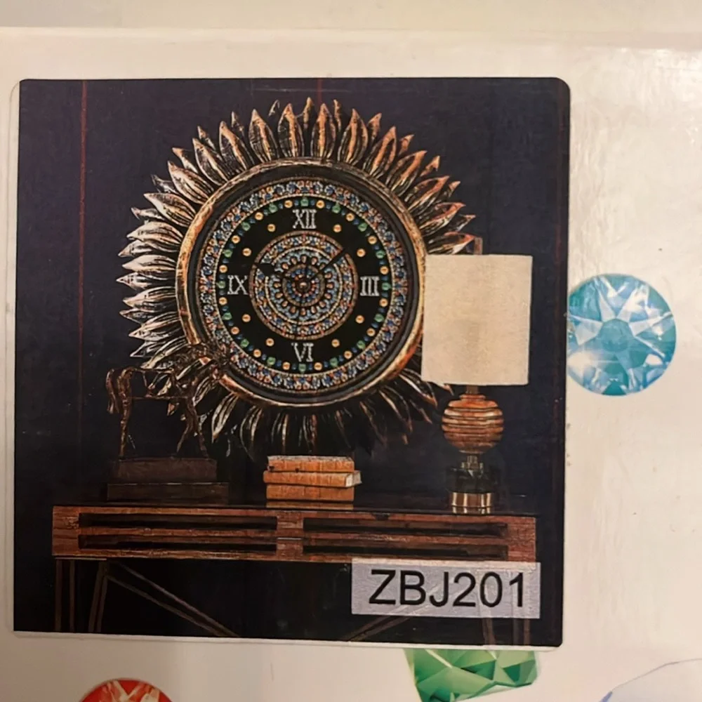 Medallion diamond, painting, clock, kit